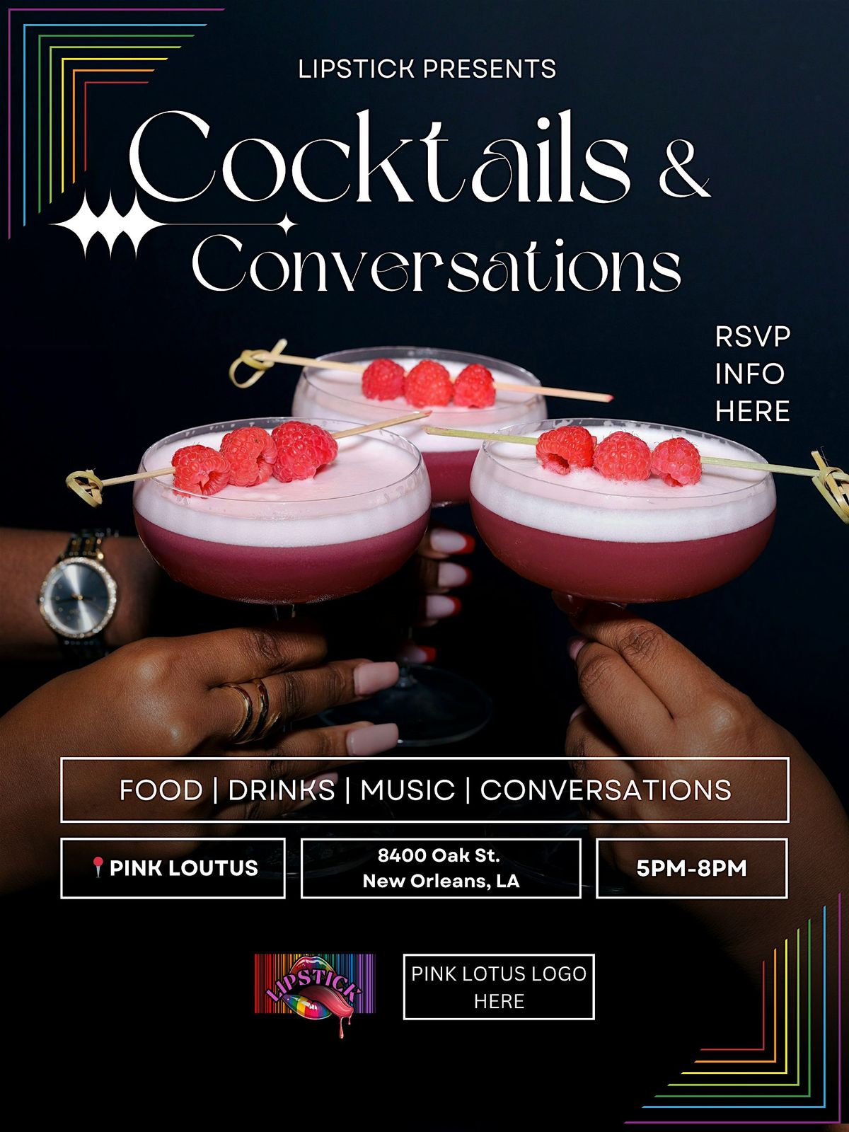 Lipstick NOLA: Cocktails & Conservations