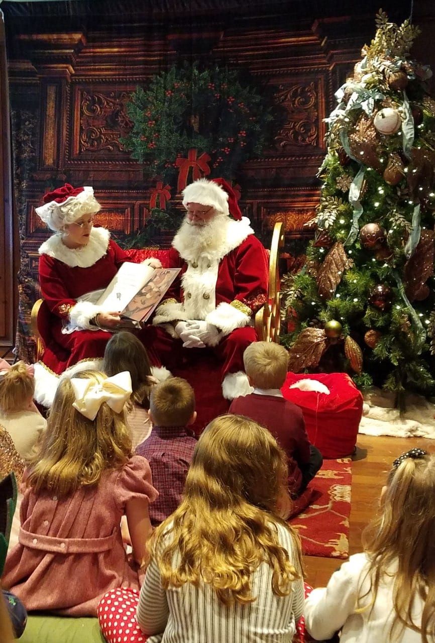 Pictures & Story Time With Santa