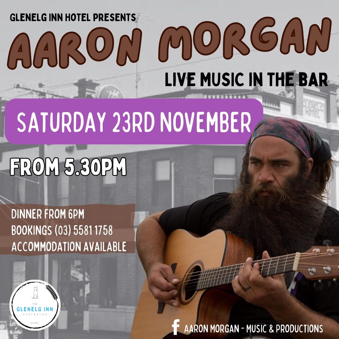 \ud83c\udfb6 Aaron Morgan LIVE @ The Bottom Pub \ud83c\udfa4 