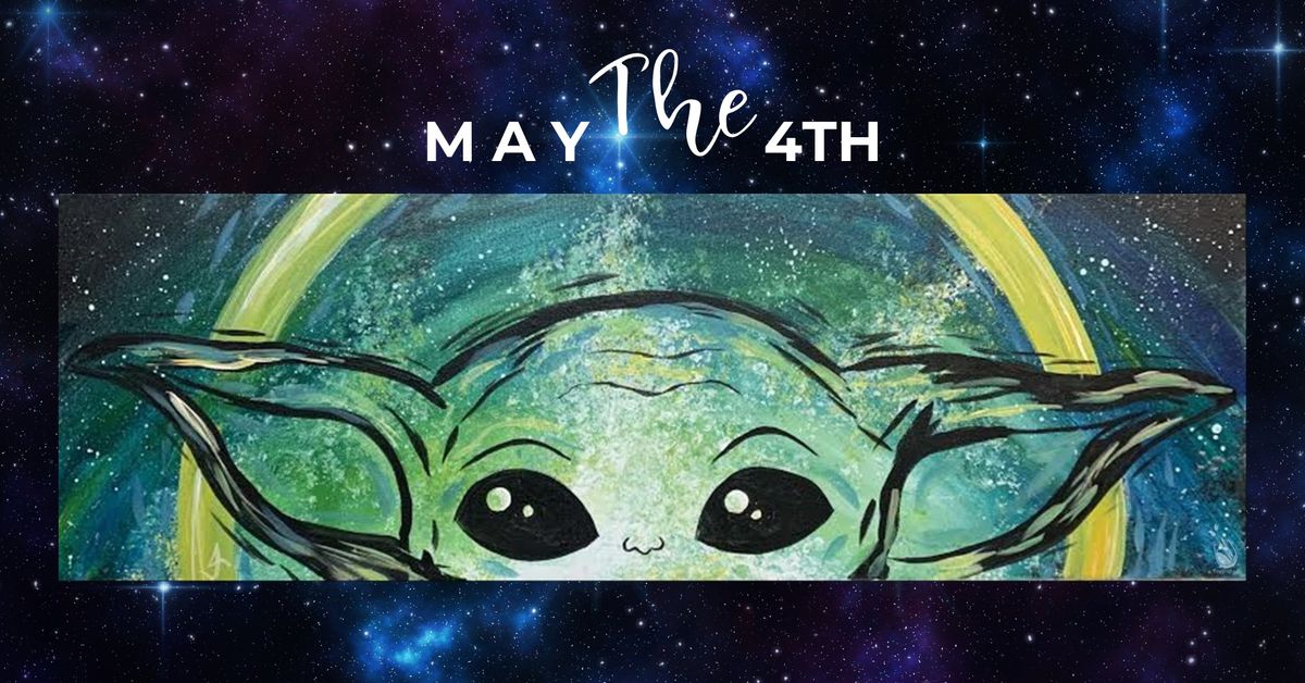 May The 4th Be With You | BlackLight Paint pARTy +Trivia! 