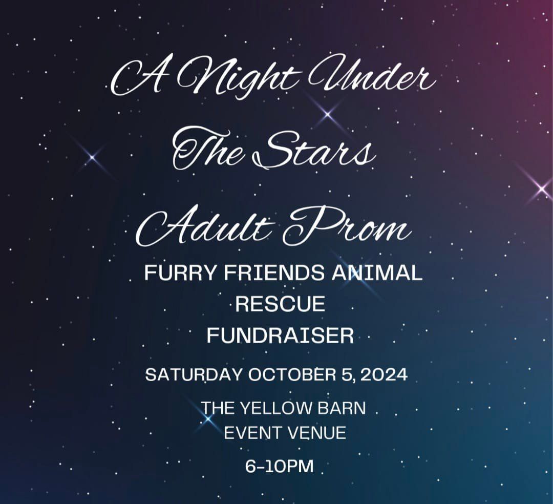 Adult Prom Fundraiser for Furry Friends Animal Rescue