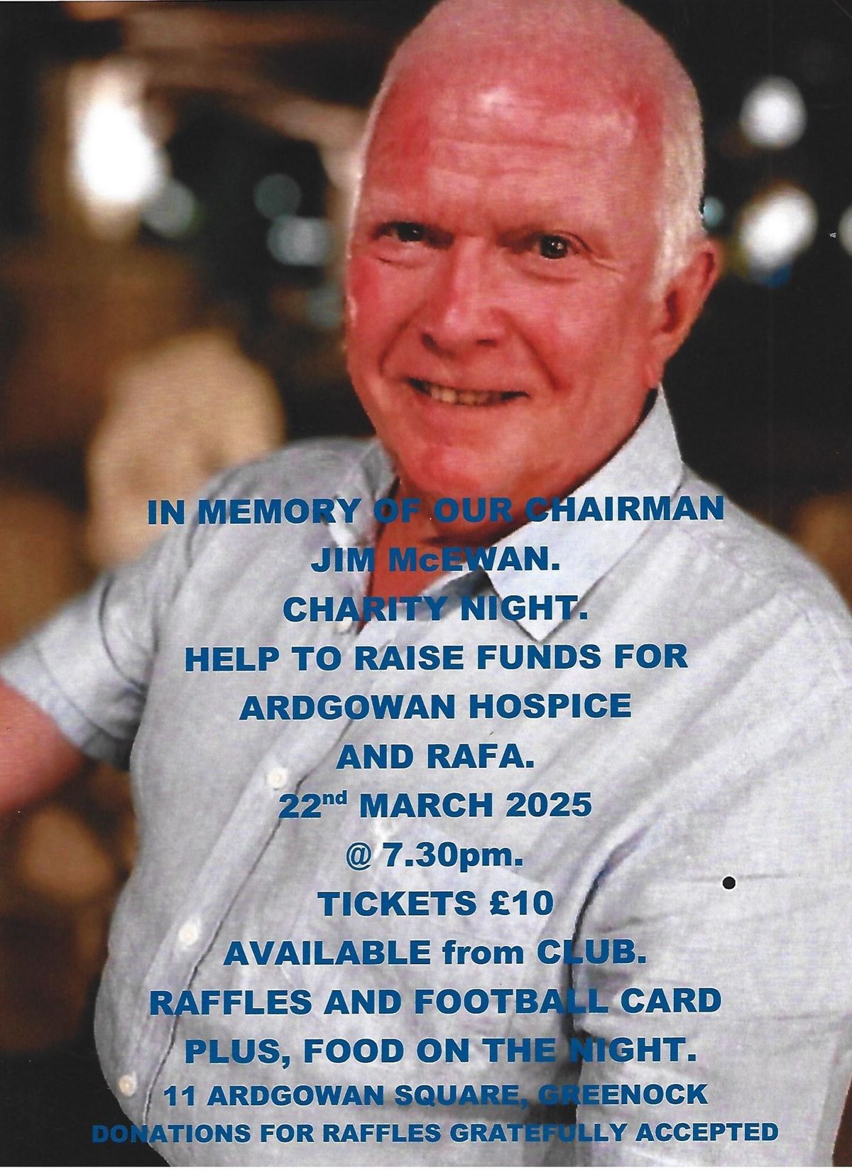 Jim McEwan Memorial Night