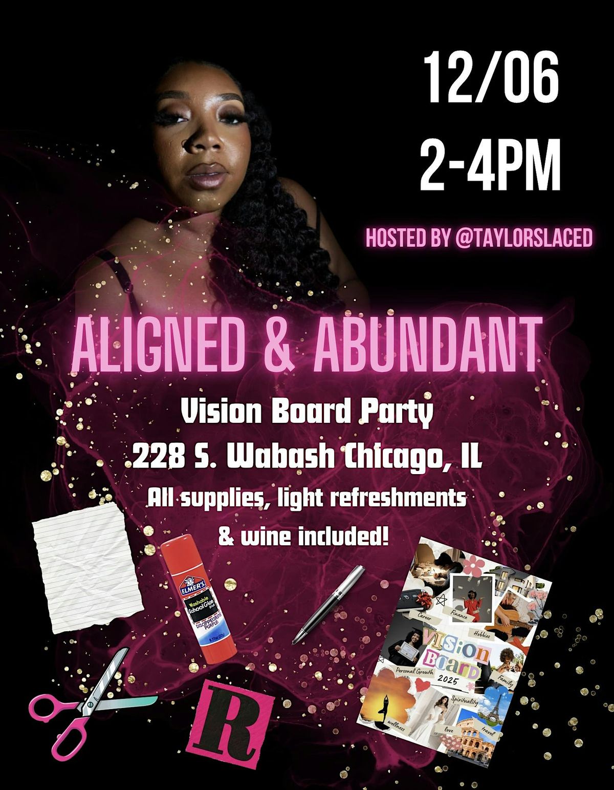Aligned & Abundant: Vision Board & Mimosas Party