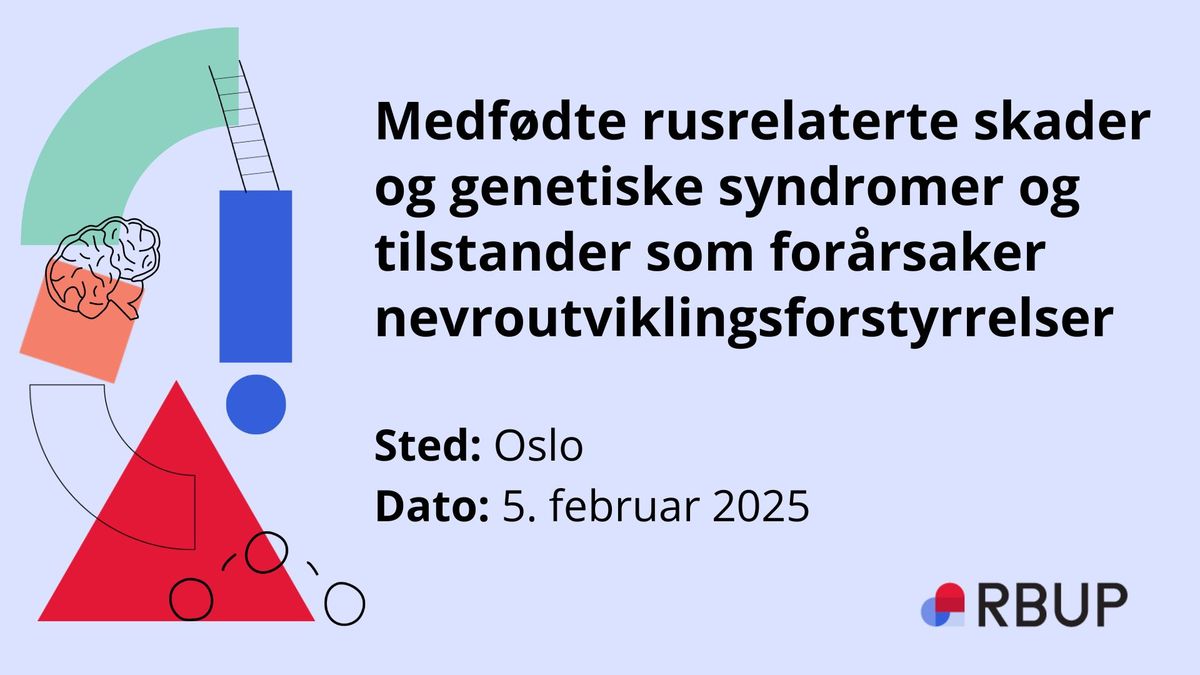 Medf\u00f8dte rusrelaterte skader og genetiske syndromer og tilstander