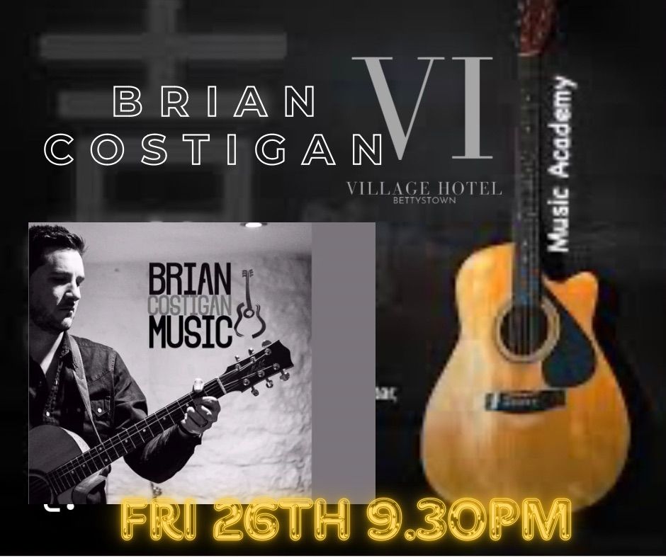 Live music with Brian Costigan 