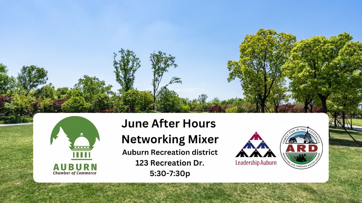 June After Hours Networking Mixer
