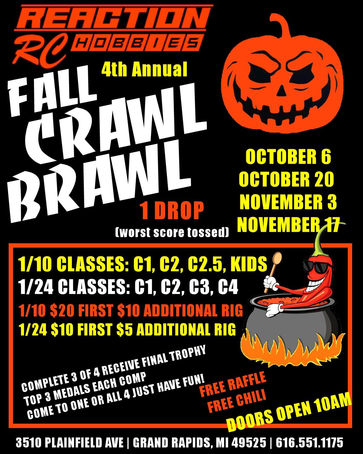 Fall Crawl Brawl #1