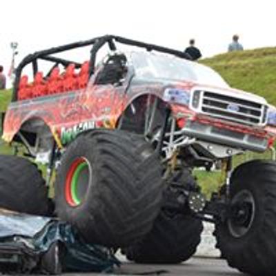 Red Dragon Monster Ride Truck