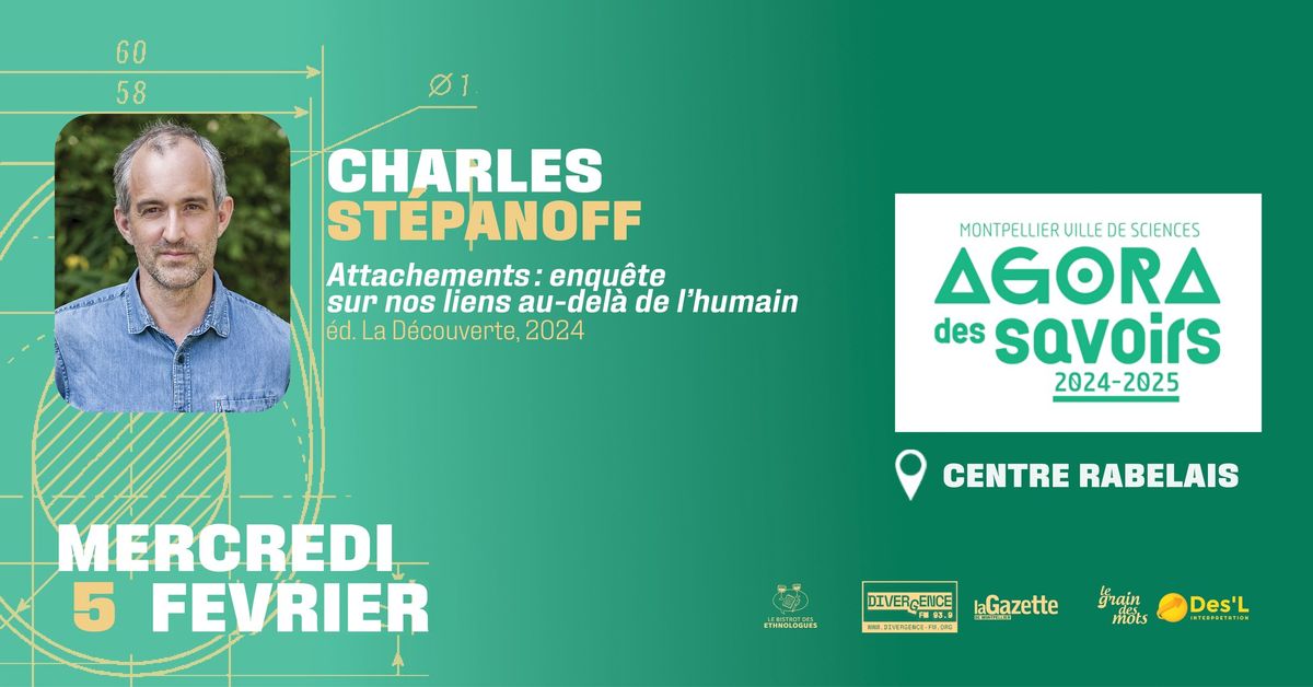 Rencontre avec Charles ST\u00c9PANOFF \ud83d\udc23 AGORA DES SAVOIRS