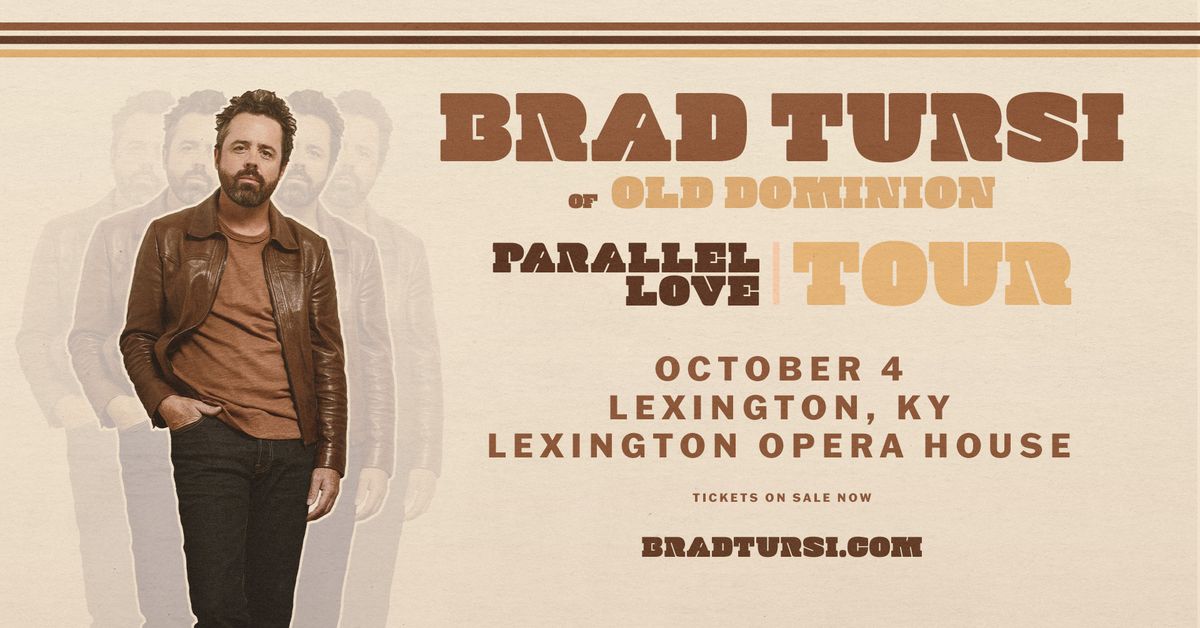 Brad Tursi of Old Dominion: Parallel Love Tour