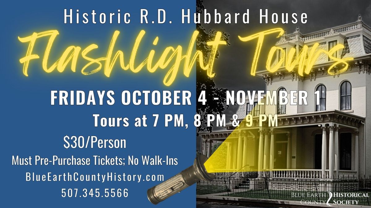 Hubbard House Flashlight Tours