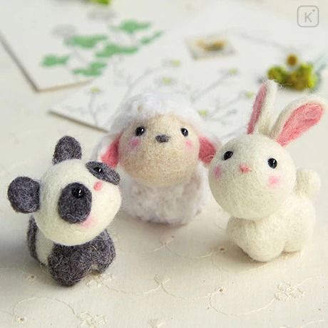 Beginners Needle Felt -3D animals 