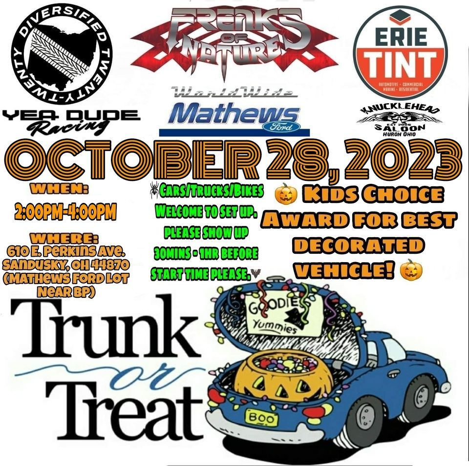 4th Annual Trunk Or Treat, Mathews Ford Sandusky Inc, 28 October 2023