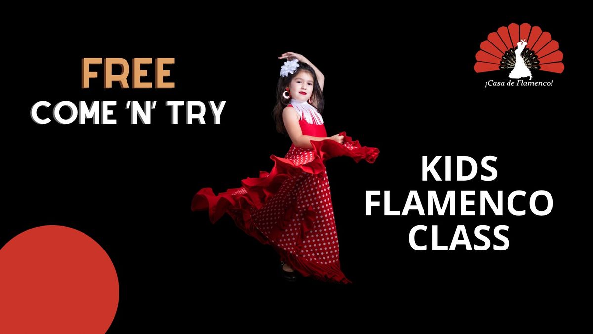 FREE Come 'n' Try Kids Flamenco Class