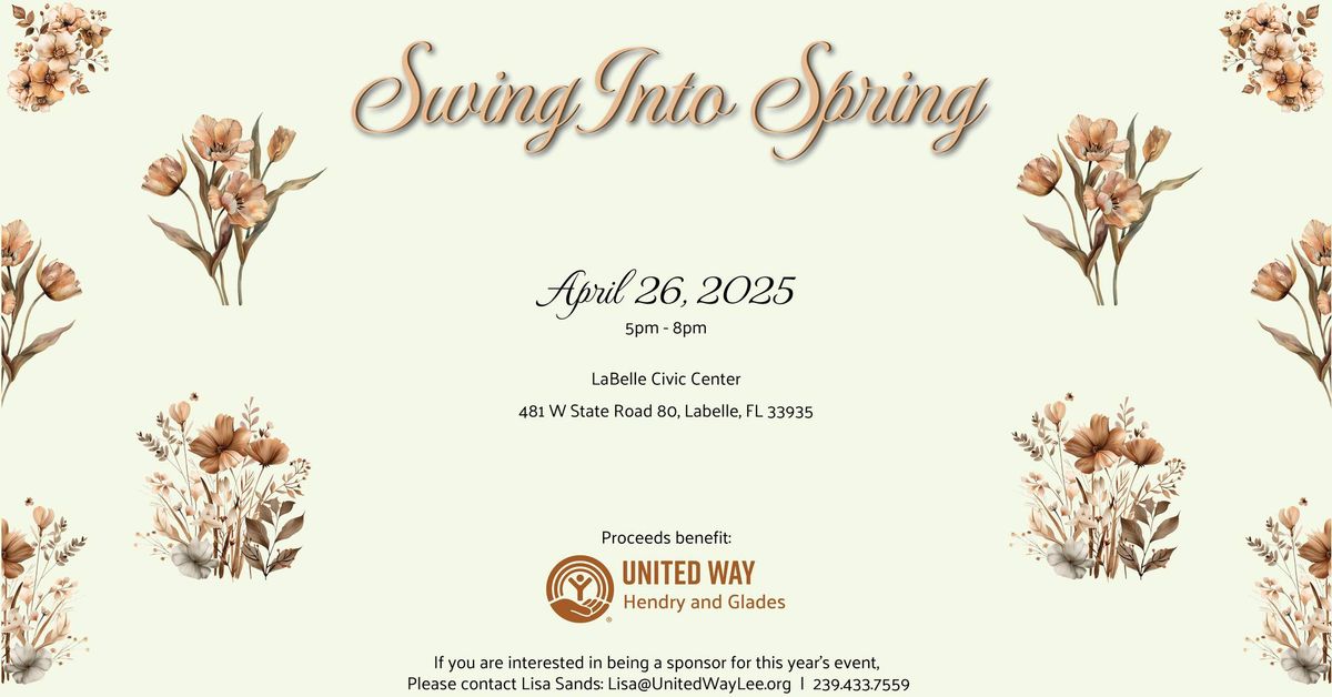 United Way of Hendry & Glades Annual Swing Into Spring