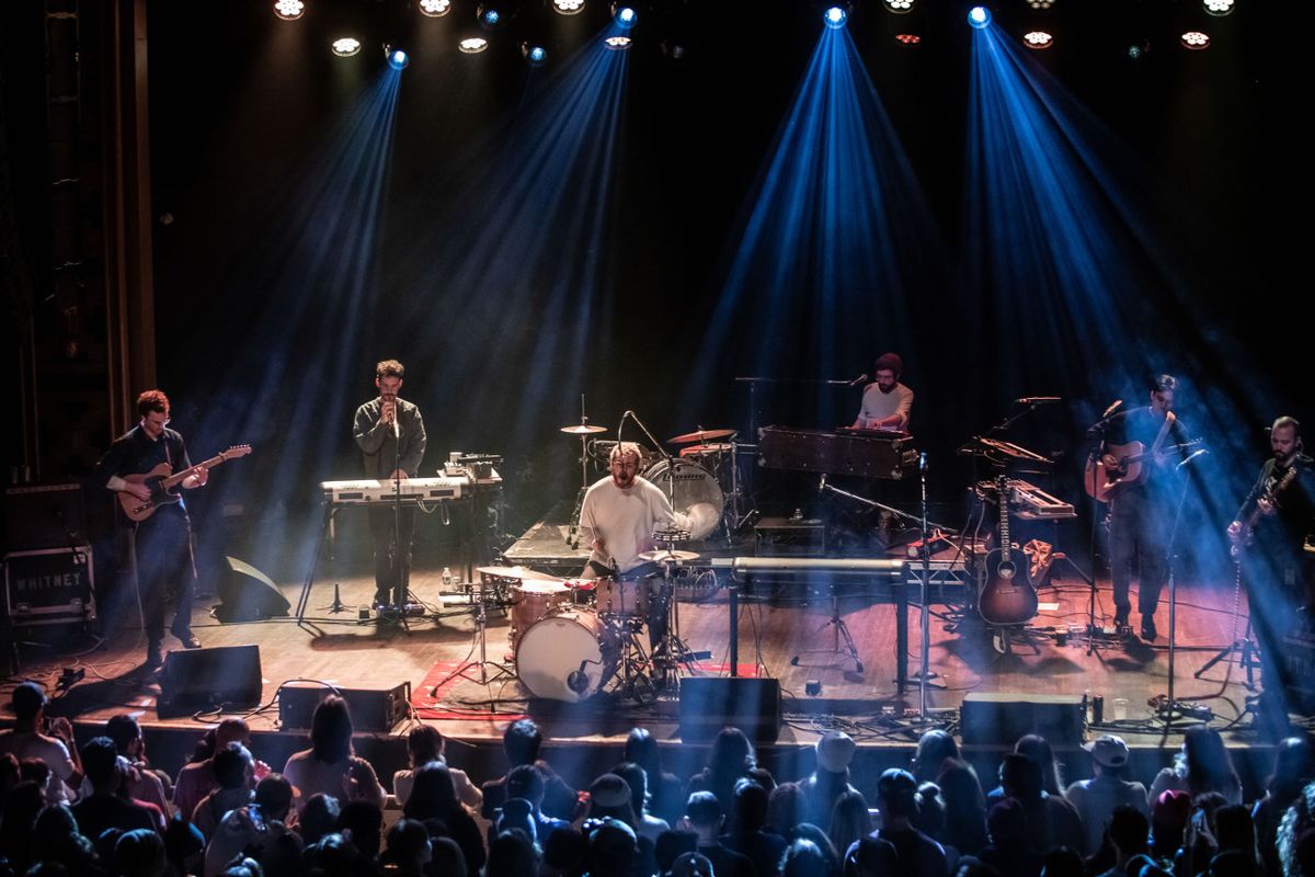 Doors open for Whitney concert at Music Hall of Williamsburg at Music Hall of Williamsburg