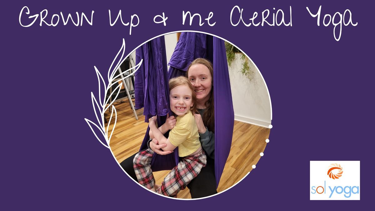 Grown Up and Me Aerial Yoga