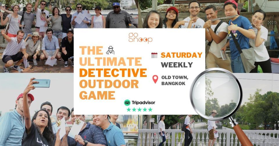 Detective Outdoor Game in Old Town, Bangkok by GoSnoop