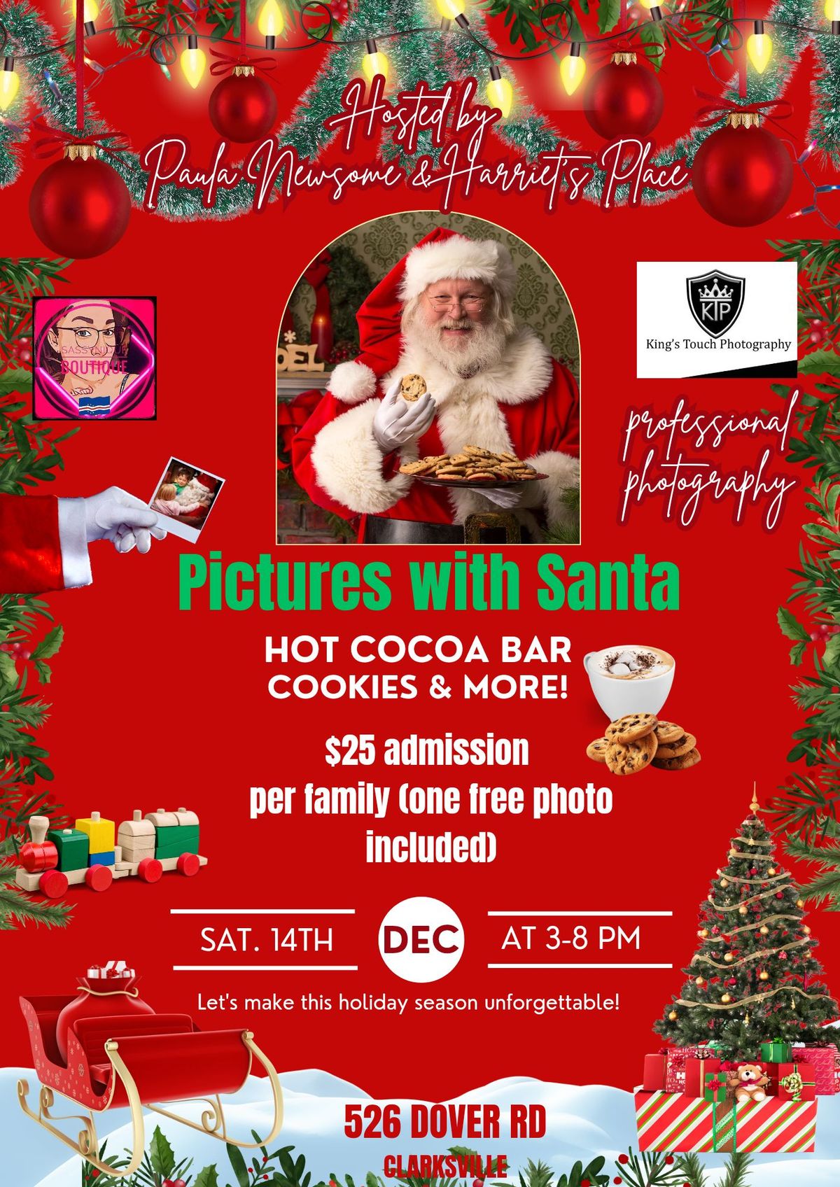 Pictures with Santa 