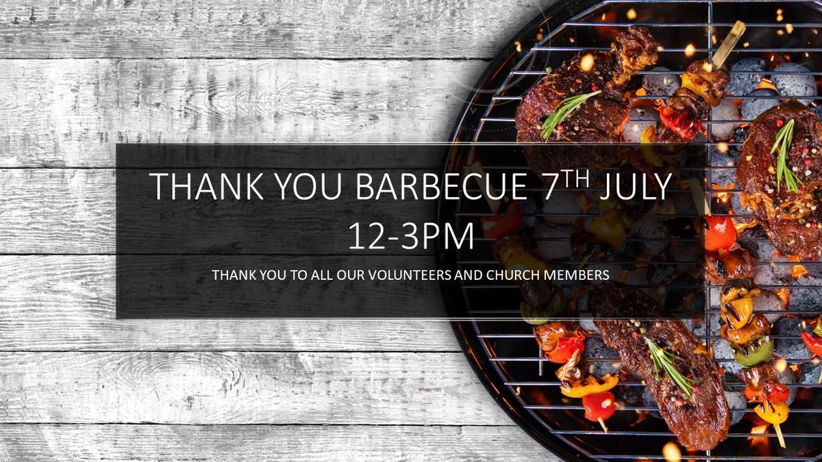 Thank you! Summer Barbeque