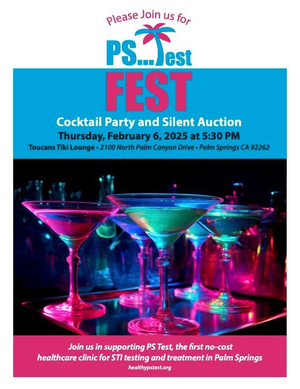 PS Test Fest 2025 - Cocktail Party & Silent Auction