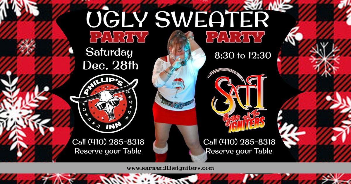 Sara and The Igniters at Phillips Inn Ugly Sweater Party 