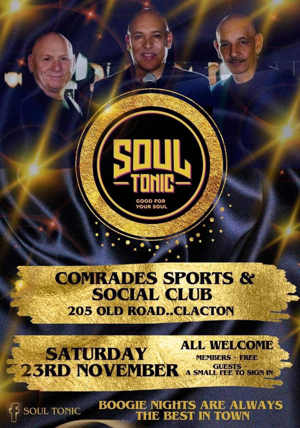 Soul\/Motown Night with Soul Tonic