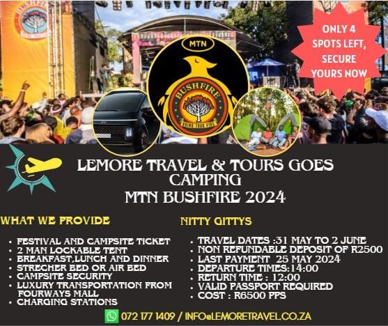 LEMORE TRAVEL AND TOURS TAKES ON MTN BUSHFIRE 2024