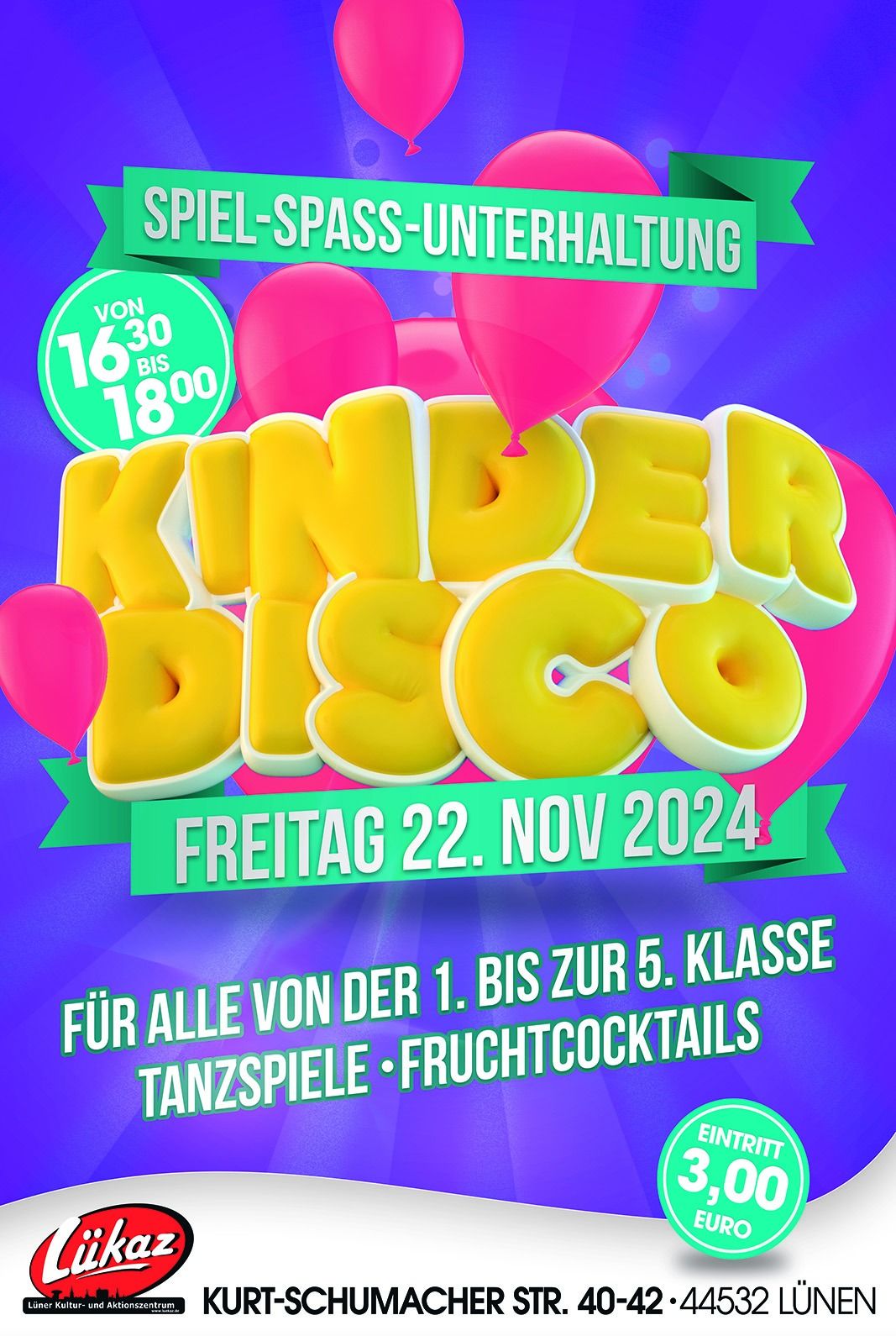 Kinderdisco November