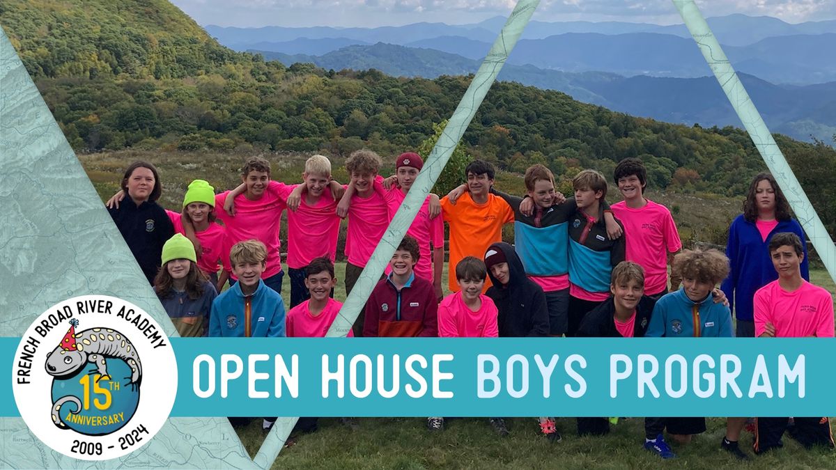 Learn about the Boys Program at French Broad River Academy middle school