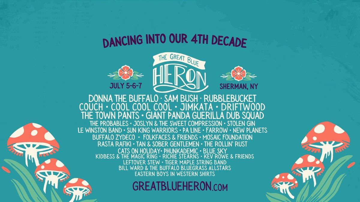 The 2024 Great Blue Heron Music Festival 