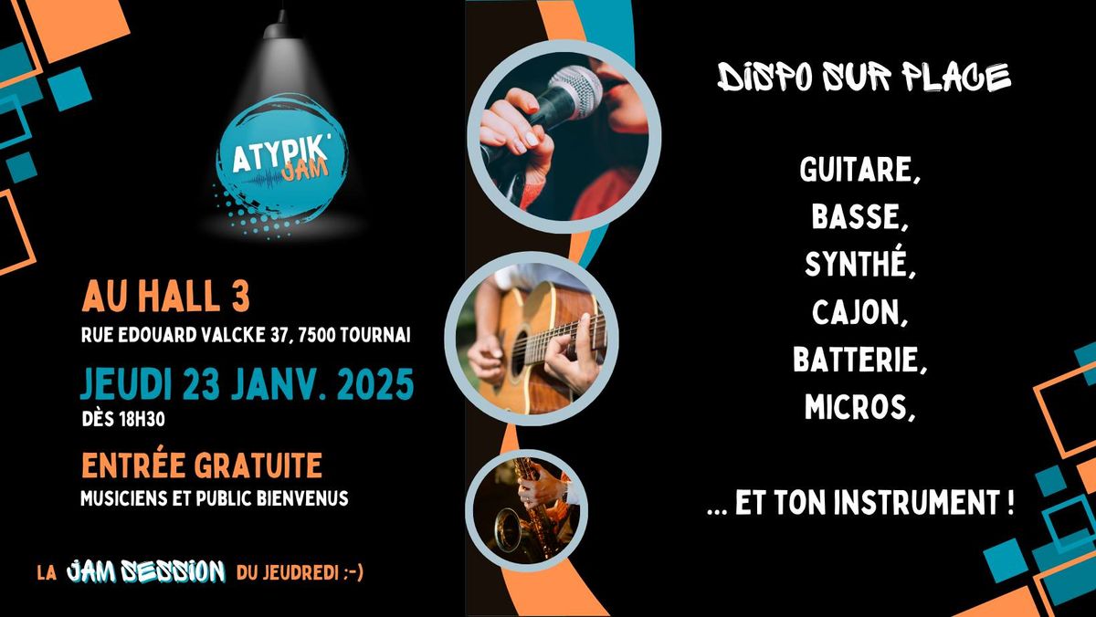 Atypik'Jam - 1\u00e8re - Hall3 Tournai (BE)