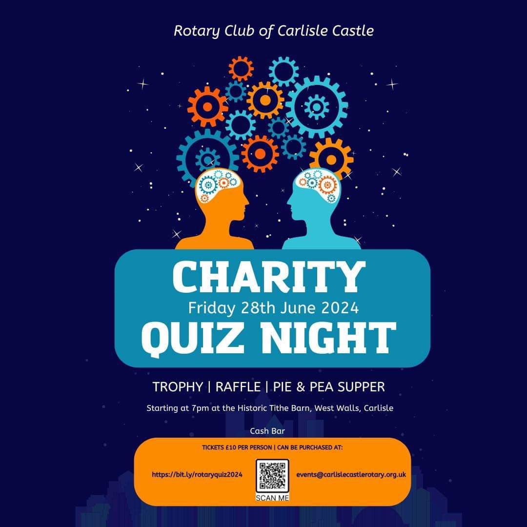 Rotary Club of Carlisle Castle - Annual Charity Quiz 2024