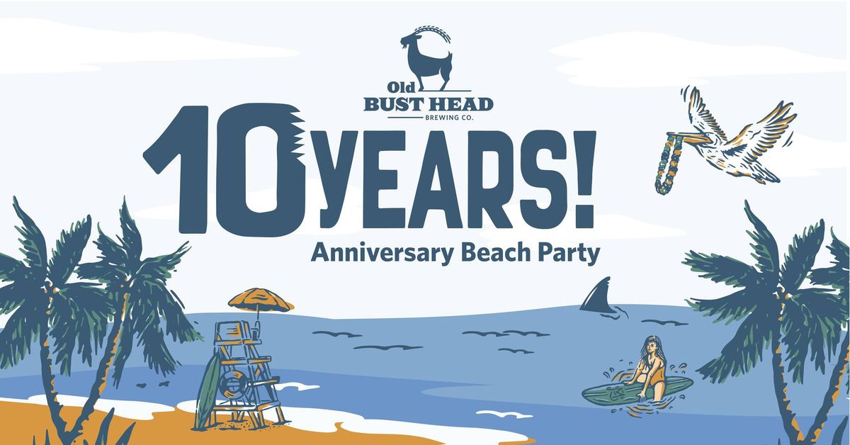 10th Anniversary Beach Party