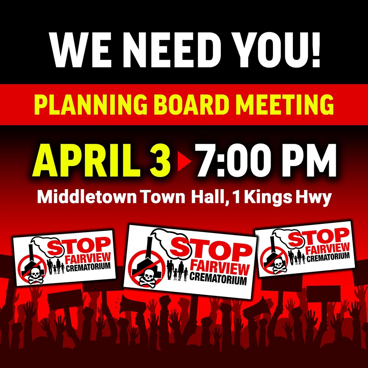 Middletown Planning Board Meeting - Stop Fairview Crematorium