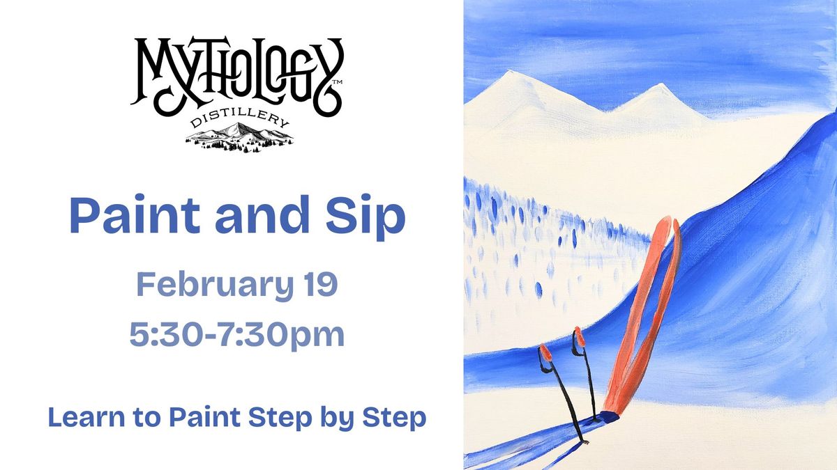 Paint and Sip at Mythology