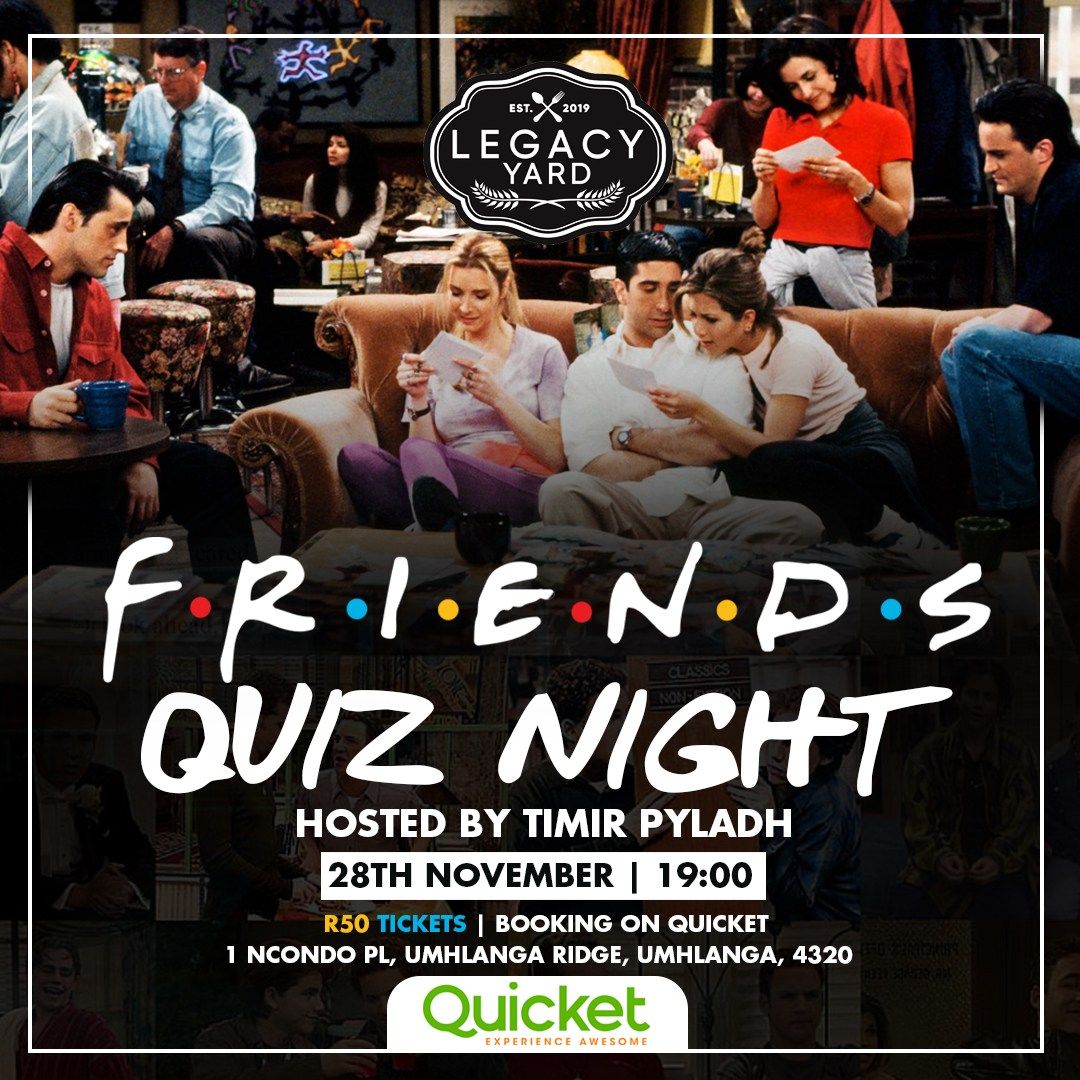 Friends Quiz Night