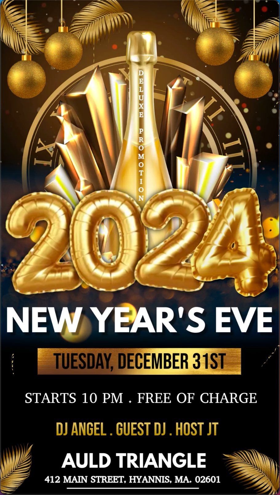 NEW YEAR\u2019S EVE BASH