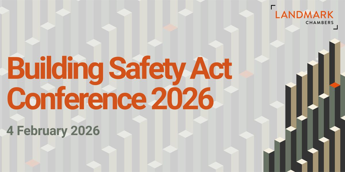 Building Safety Act Conference 2026