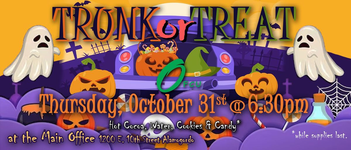 Alamogordo - OFCU's 2nd Annual Trunk or Treat