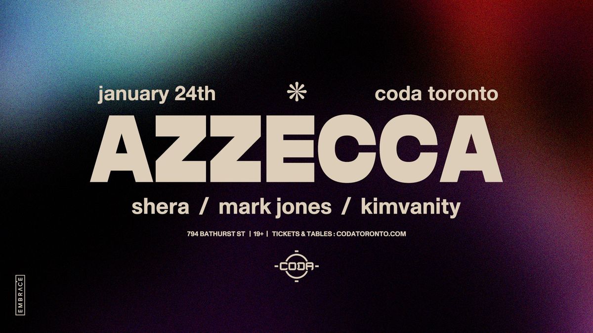 Azzecca x CODA | January 24th