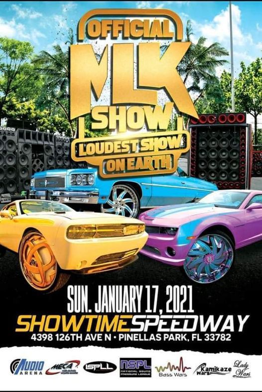 10th Annual MLK Car Show, SoundOff, & Grudge Race, Showtime Speedway