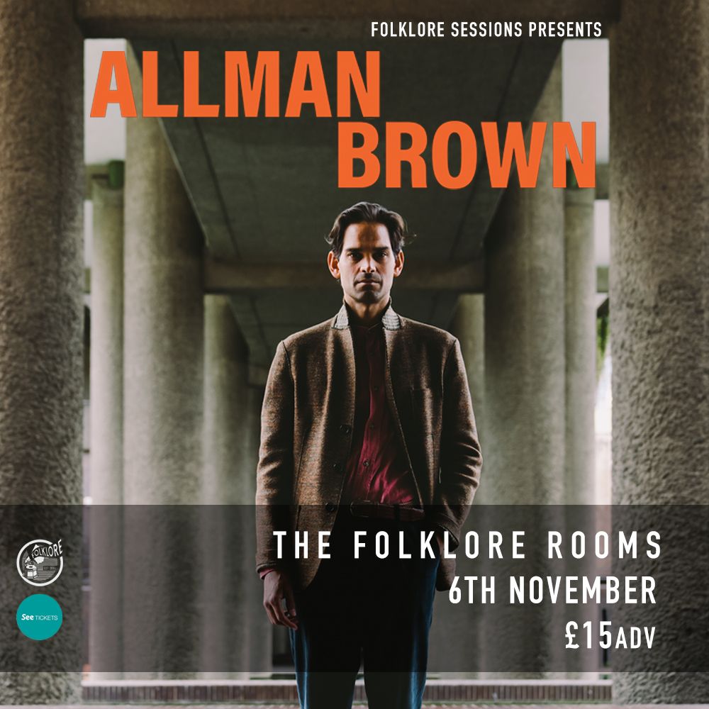 Allman Brown Live @ The Folklore Rooms