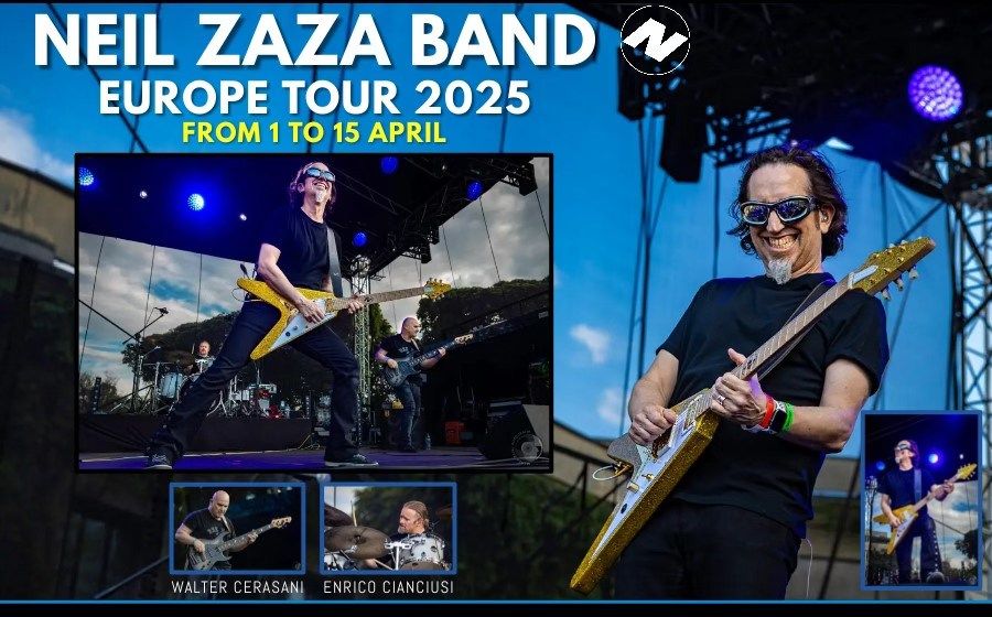 NEIL ZAZA BAND - Europe Tour 2025 || Support FLORIAN HAMELA BAND