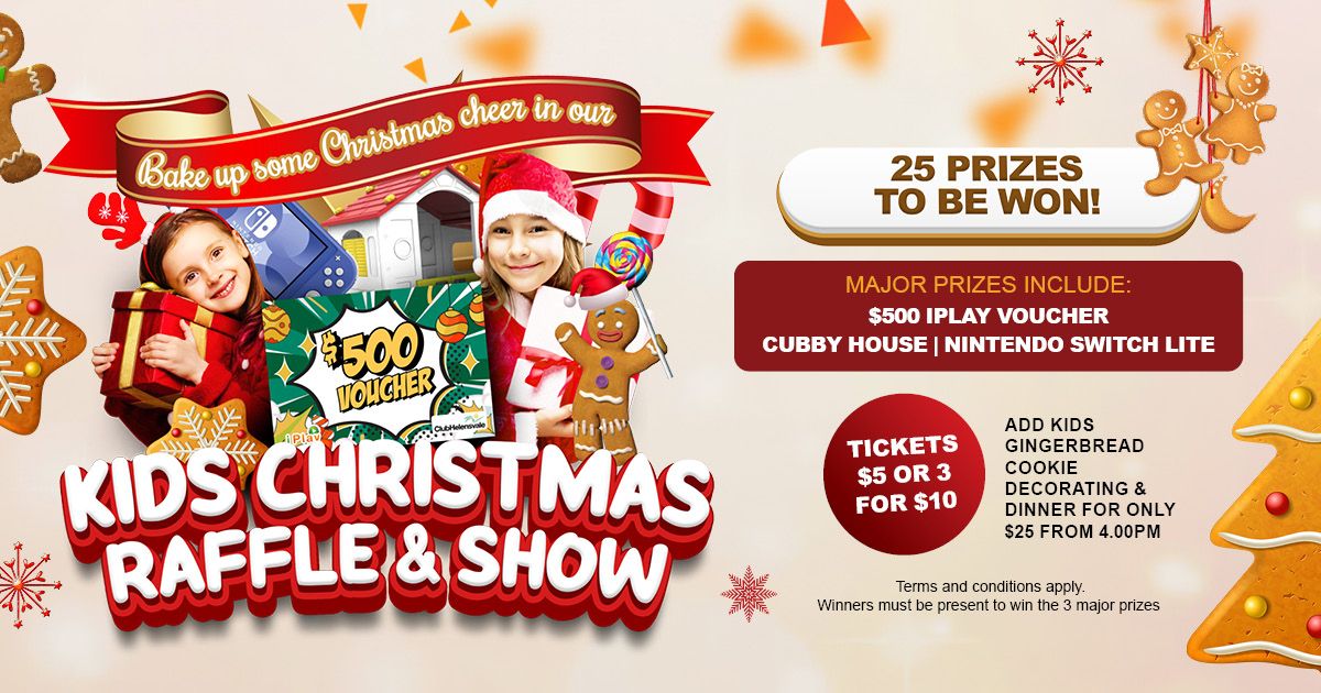 Kids Christmas Raffle & Show