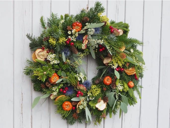 Wreath making tutorial evening