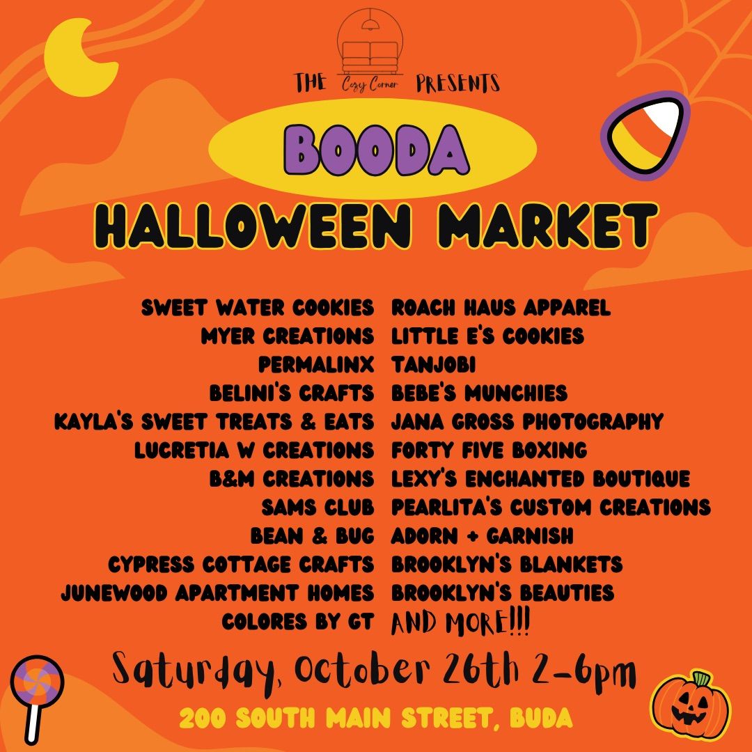 Booda Halloween Market 10\/26