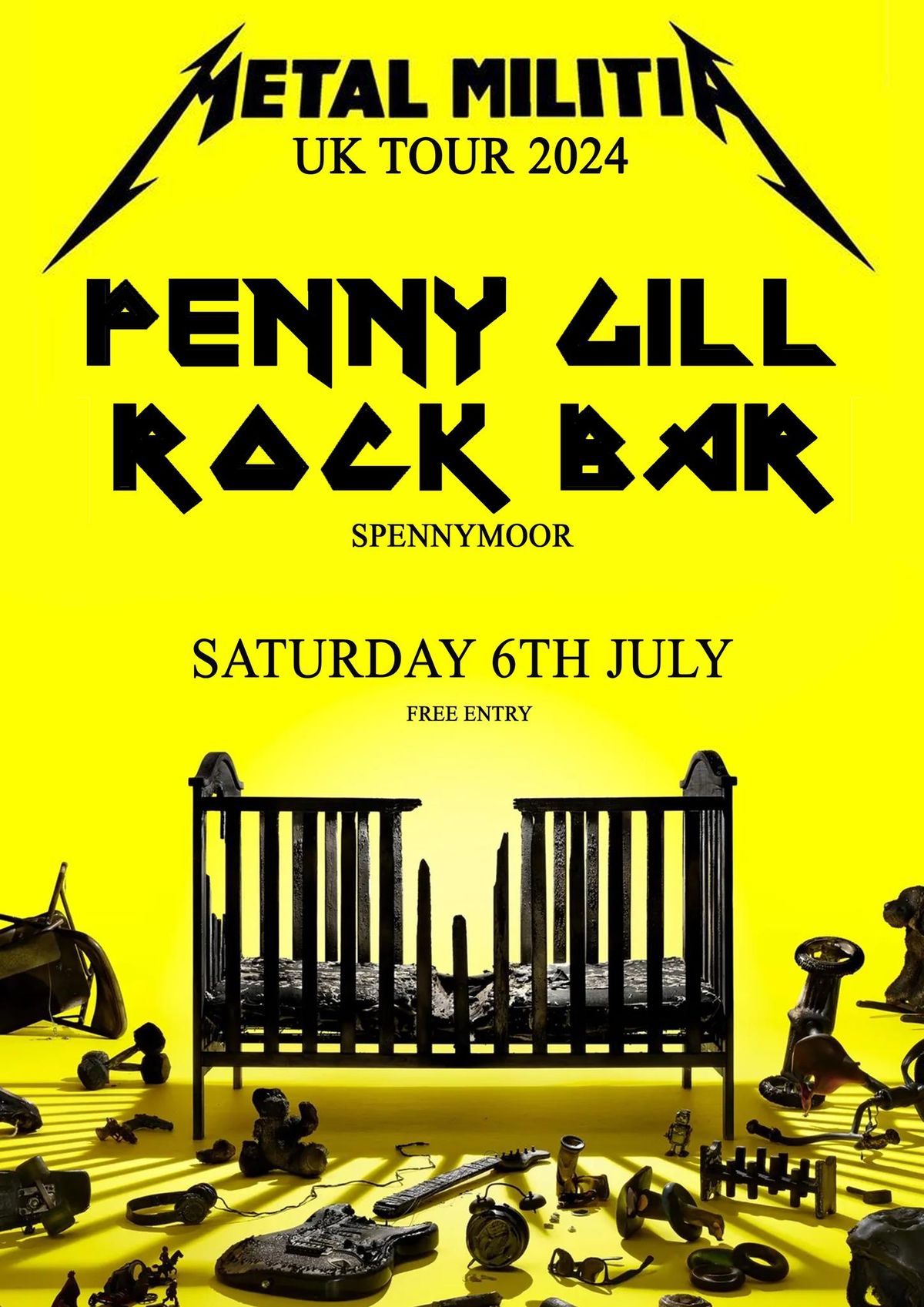 Metal Militia - Metallica Tribute @ The Penny Gill