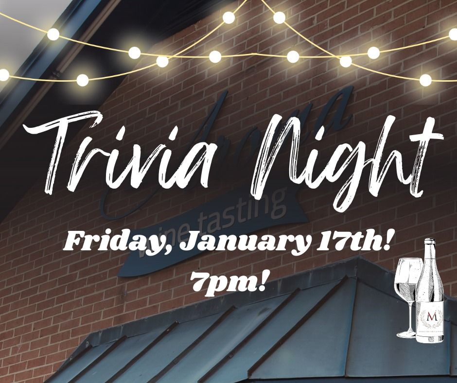 Trivia Night at Aroma 