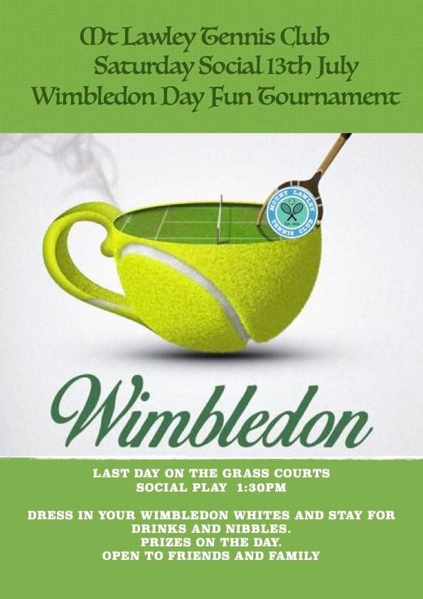 Wimbledon White - End of Grass Court Season